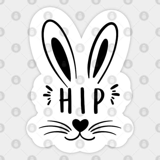 Easter Couple Hip hop Sticker by M.Y